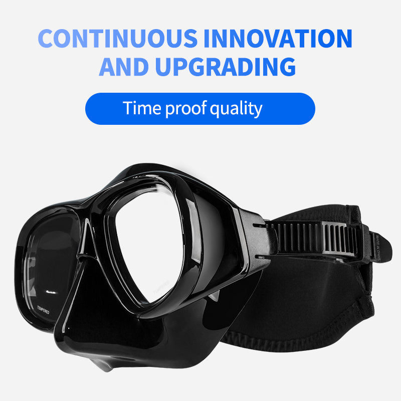 Prescription Nearsighted Snorkeling Diving Mask Dry Snorkel Set Adult Black Goggles Myopia
