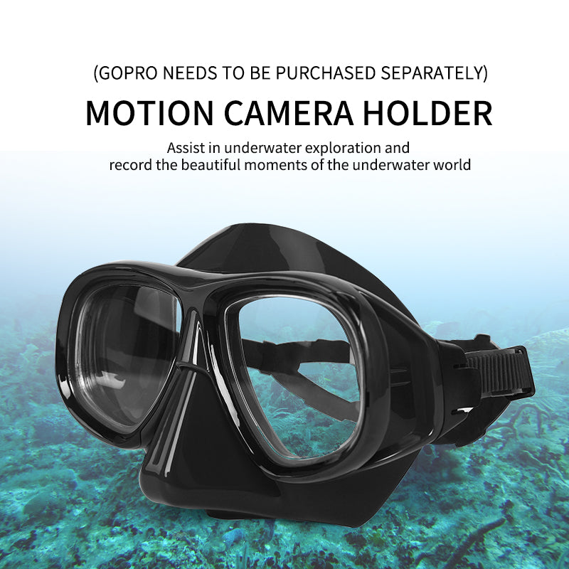 Professional Scuba Prescription Diving Mask Snorkeling Goggles Glasses Myopia Nearsighted Adult
