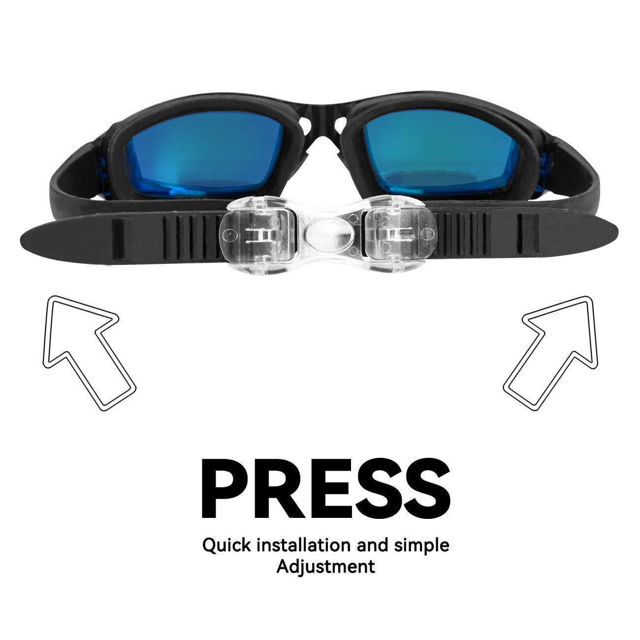 Swim Adults Swimming Race Goggles Anti Fog Spray UV Buy Online