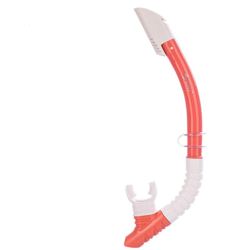 Wave Adult Silicone Scuba Diving Snorkel Underwater Breathing Apparatus