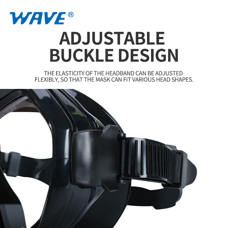 Professional Scuba Snorkel Mask Set Freediving Silicone Swimming & Diving Equipment