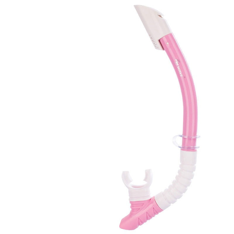 Wave Adult Silicone Scuba Diving Snorkel Underwater Breathing Apparatus