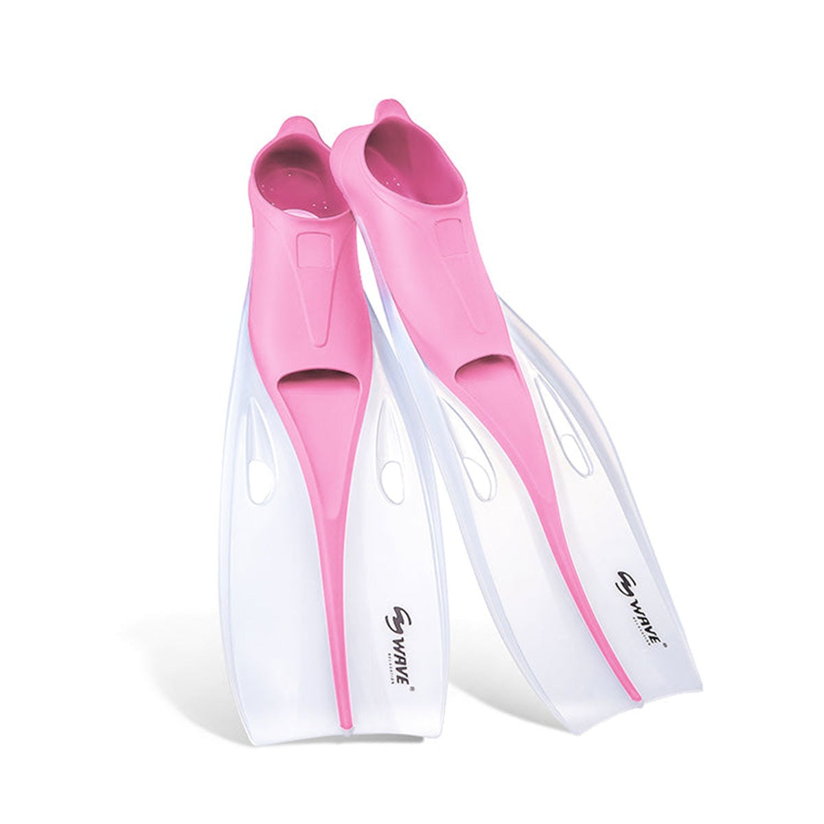 Wave Adult Scuba Free Diving Long Blade Snorleling Fins Swim Flippers