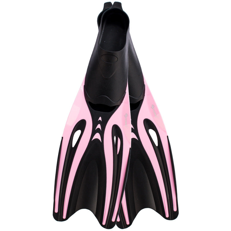 Wave Free Diving Scuba Snorkeling Fins Adult Flippers Full Foot Pocket