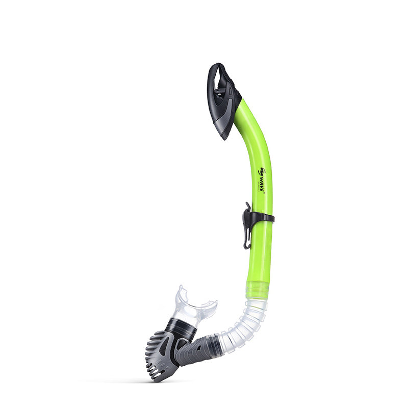 Wave Dry Top Mouthpiece Snorkeling Silicone Snorkel Diving Swimming Equipment