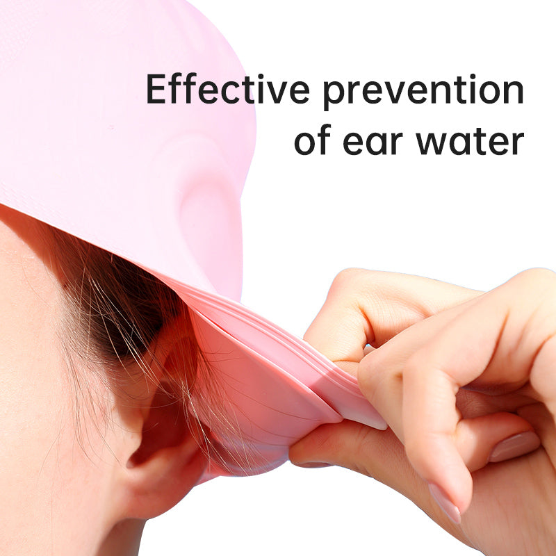 Wave Sport Ear Protection Waterproof Silicone Swimming Cap For Adult