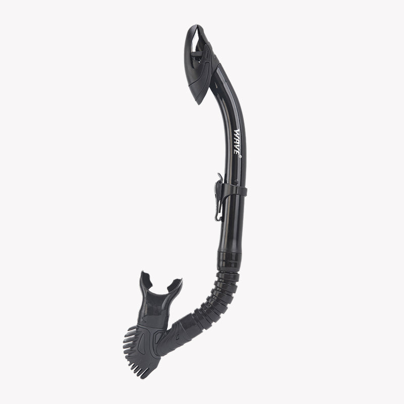 Wave Dry Top Mouthpiece Snorkeling Silicone Snorkel Diving Swimming Equipment