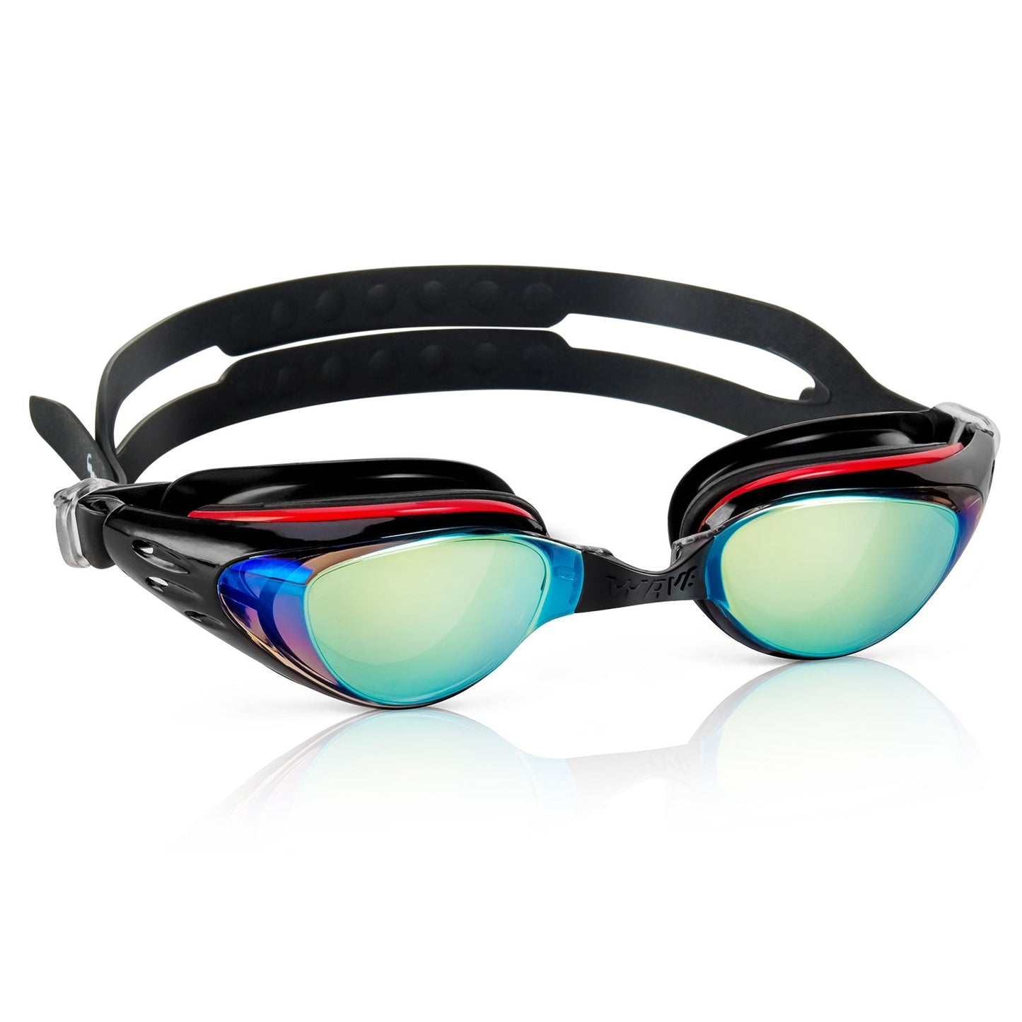 Wave Prescription Nearsighted Myopia Swim Goggles Glasses Degree Adults Electroplate Shortsighted Men Women