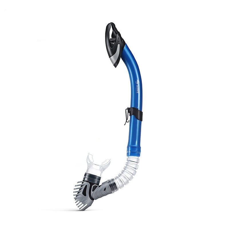 Wave Dry Top Mouthpiece Snorkeling Silicone Snorkel Diving Swimming Equipment