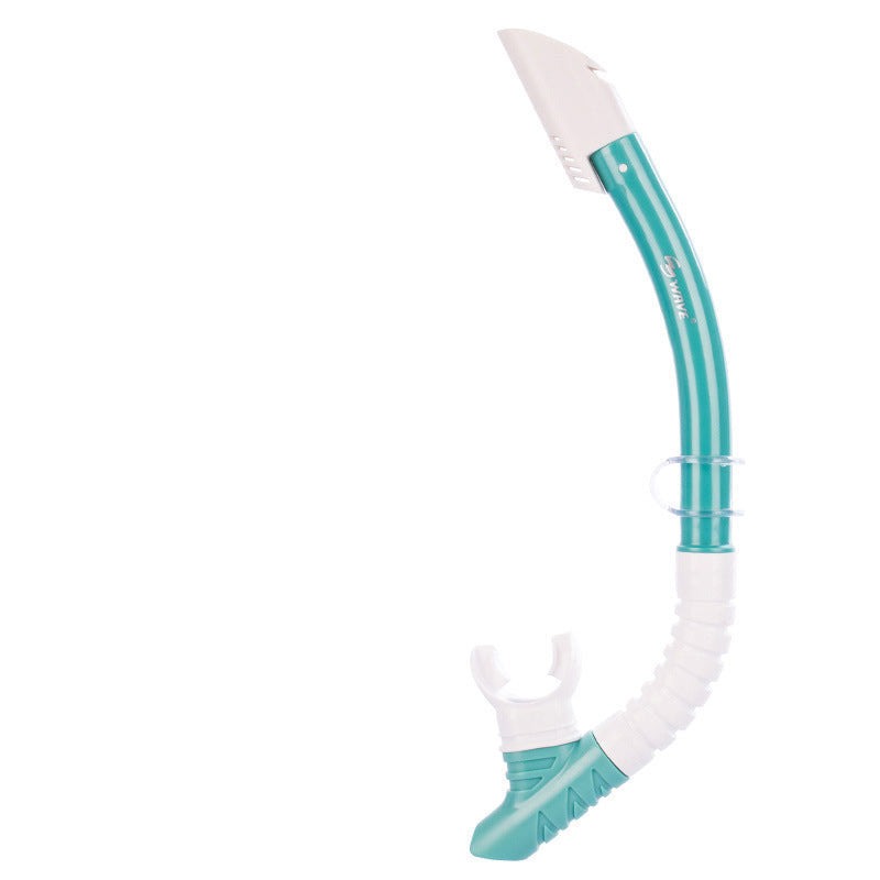 Wave Adult Silicone Scuba Diving Snorkel Underwater Breathing Apparatus