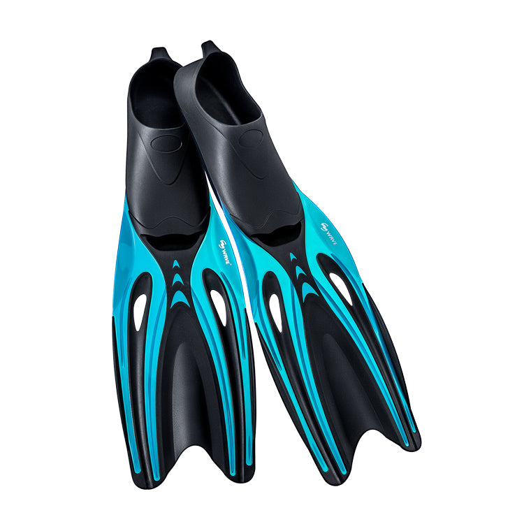 Wave Free Diving Scuba Snorkeling Fins Adult Flippers Full Foot Pocket