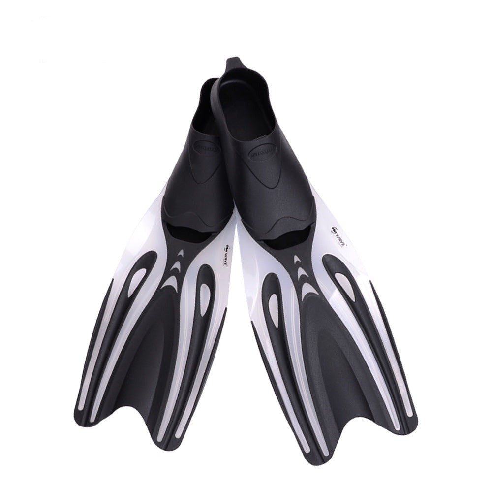 Wave Free Diving Scuba Snorkeling Fins Adult Flippers Full Foot Pocket