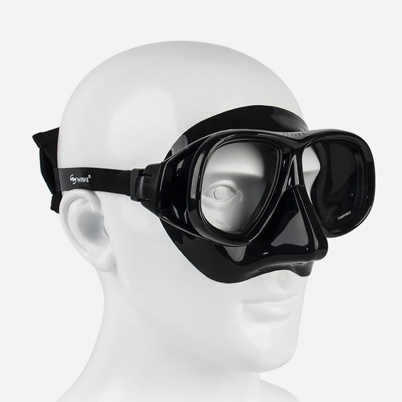 Prescription Nearsighted Snorkeling Diving Mask Dry Snorkel Set Adult Black Goggles Myopia