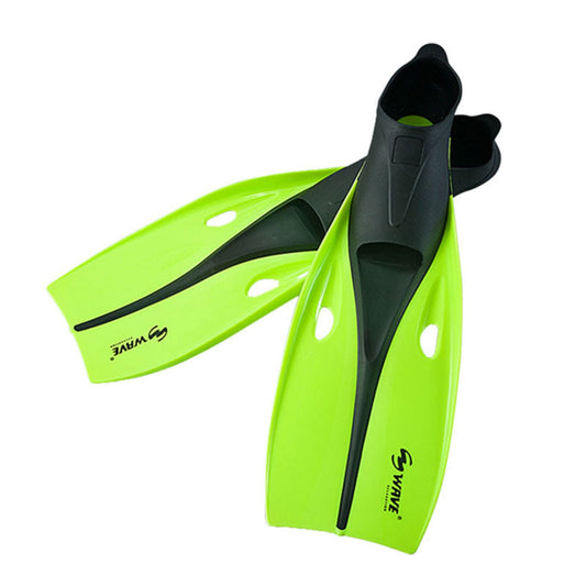 Wave Adult Scuba Free Diving Long Blade Snorleling Fins Swim Flippers
