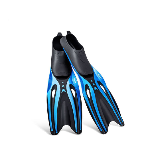 Wave Free Diving Scuba Snorkeling Fins Adult Flippers Full Foot Pocket