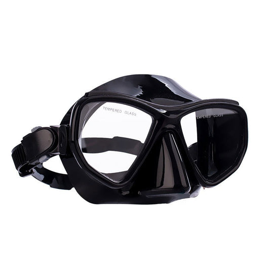 Wave Professional Freediving Snorkeling Silicone Masks Scuba Goggles