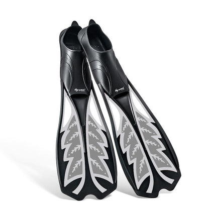 Wave Scuba Free Diving Snorkeling Fins Adults Professional Full Foot Pocket Flippers