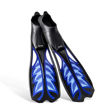 Wave Scuba Free Diving Snorkeling Fins Adults Professional Full Foot Pocket Flippers