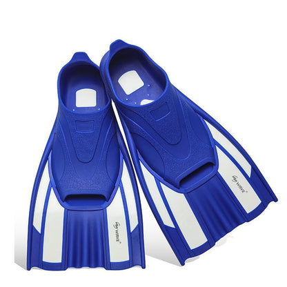 Wave Scuba Snorkeling Diving Fins Adult Kids Flippers Open Heel Pocket